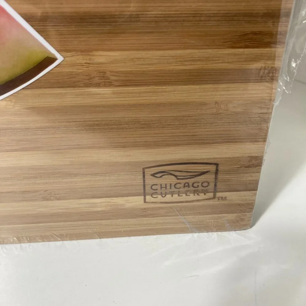 Bamboo Wood Cutting Board Large 12